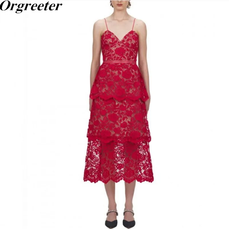 Модное дизайнерское сексуальное кружевное платье без бретелек новинка 2020