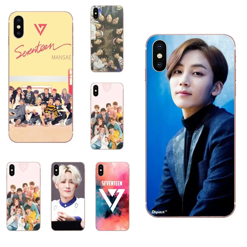 Kpop Seventeen Jeonghan 17 Diy For Samsung Galaxy Note 5 8 9 S3 S4 S5 S6 S7 S8 S9 S10 5G mini Edge Plus Lite Mobile Cases | Мобильные