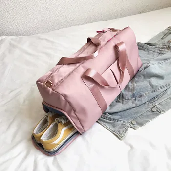 

Large Capacity Hand Luggage Floral Oversize Traveling Bag Fashion Large Capacity Shoulder Bags For Women Shoes Tas Travel Bags W