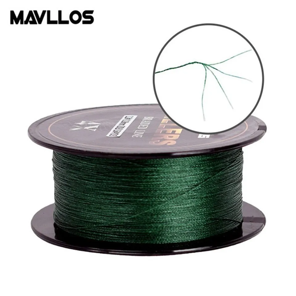 Mavllos 0.06-0.6mm 4-121Lb 4 Strands Braided Fishing Line 150m/220m Super Strong Saltwater Multifilament 4W PE Fishing Line