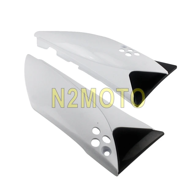 For Kawasaki Klx150 Klx 150 White Rear Side Panel Fairing Body Cover Frame Case Guard Plastic Motorcycle Side Cowl Fairing Full Fairing Kits Aliexpress