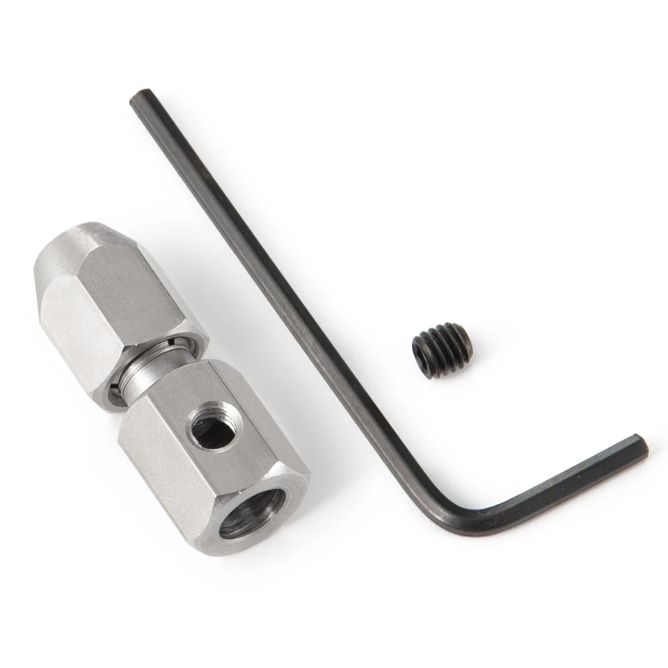 QUARKZMAN Flex Collet Coupler CNC Edelstahl Mit 8mm Motorwelle