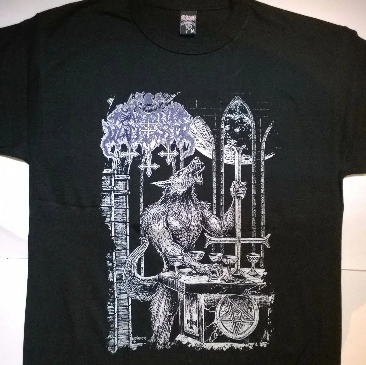 

New 2018 Summer Style T Shirt Satanic Warmaster T Shirt Archgoat Goatmoon Sargeist Horna Behexen Moonblood