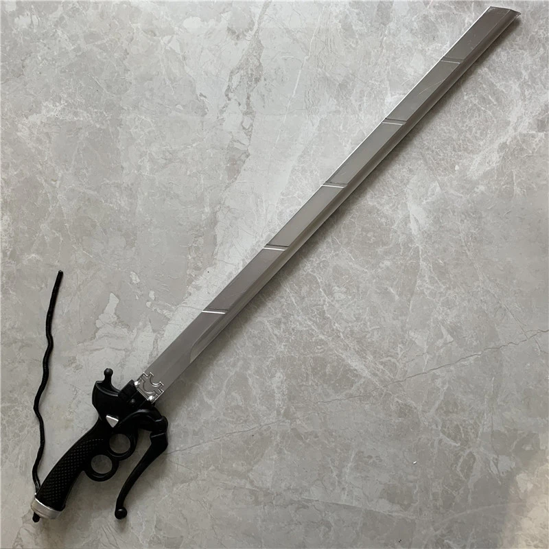 1 1タイタン武器剣三笠エレンrivailleアニメコスプレ銃剣アクセサリー武器剣モデル95センチメートル おもちゃ 刀 Aliexpress