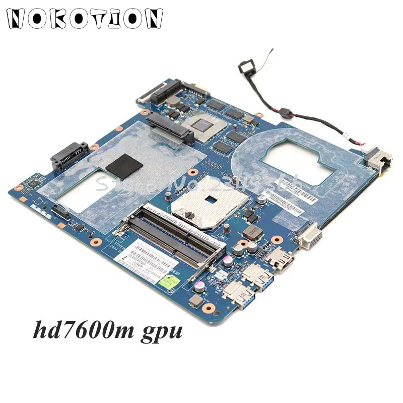NOKOTION для samsung NP355 NP355C4C NP355V5C Материнская плата ноутбука BA59-03567A QMLE4 LA-8863P DDR3 HD7600M графика полный тест