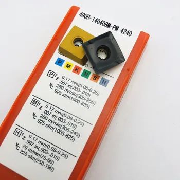 

Carbide Insert 490R-140408M PM 4240 Internal Metal Turning Tool Double Color High Quality CNC Lathe Tools 490R 140408M PM4240
