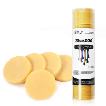 

500g Solid Waxing Cake Wax Natural Ingredients Safety Waxing Cake Wax Multi Flavors