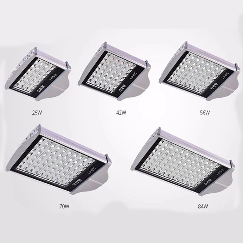 Moderne Waterdicht Straat Lamp, LED Licht Straat, aluminium Bridgelux Chip High Power 28w 112w 140w 182w LED Straat Licht Outdoor