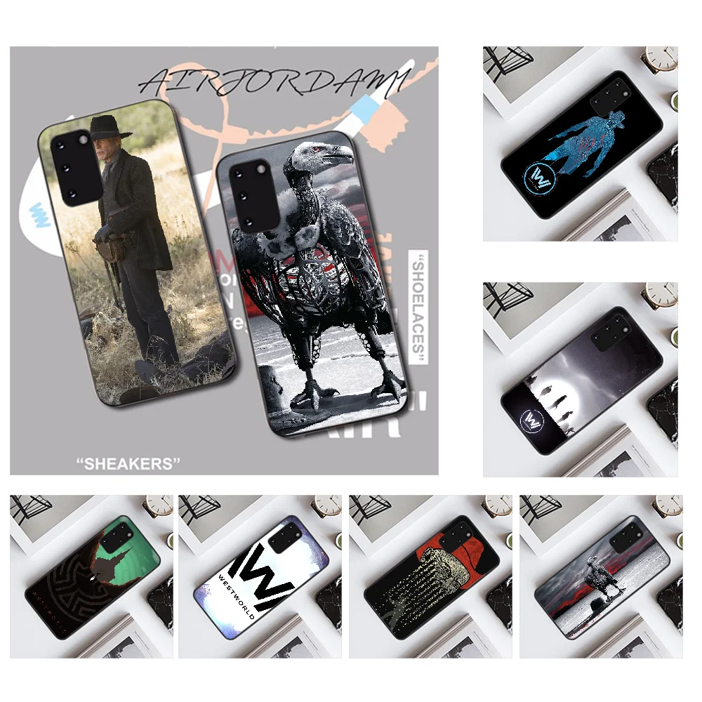 NBDRUICAI ТВ серии Westworld ТПУ Черный чехол для телефона Корпус Samsung S20 plus Ultra S6 S7 edge S8 S9 S10