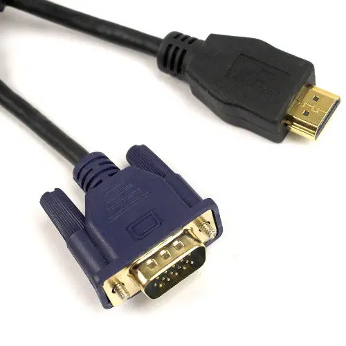 1,8 метров 6 футов HDMI штекер VGA HD-15 Мужской кабель