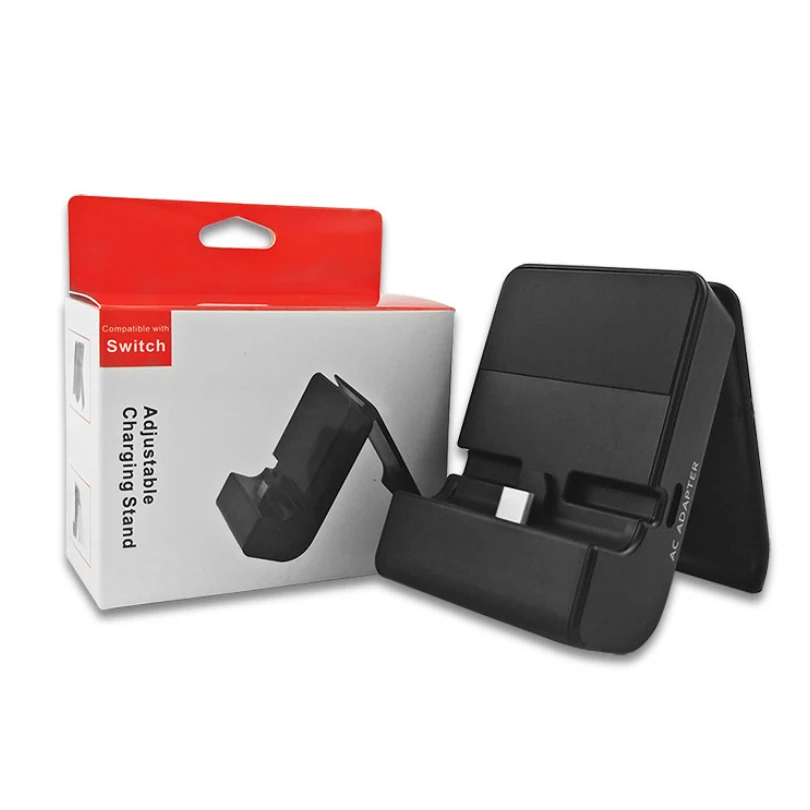 Регулируемый держатель для зарядной док-станции usb type-C Кронштейн для переключателя NS консольная стойка аксессуары для игр NS