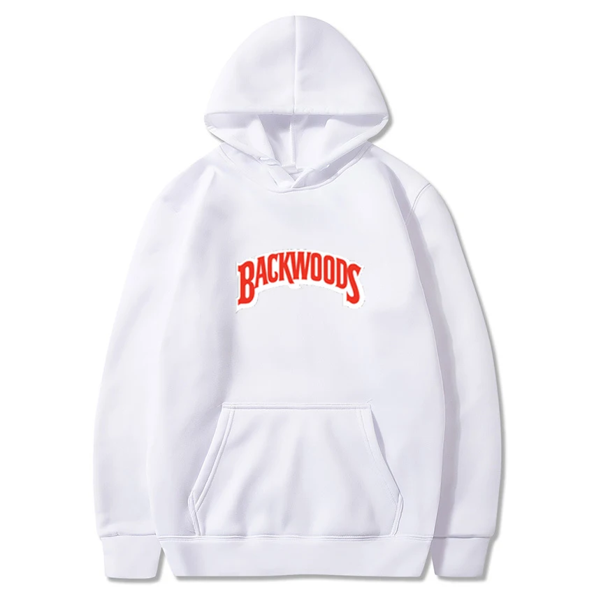 Модные Backwoods женские толстовки с капюшоном; сезон осень-зима однотонные KPOP верхняя одежда толстовки винт манжеты на резинке пуловер Толстовка Femme