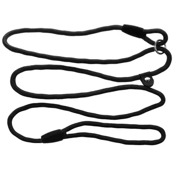 

Strong Nylon Pet Dog Lead Puppy Walking Slip Collar Rope Strap Training Leash, Black