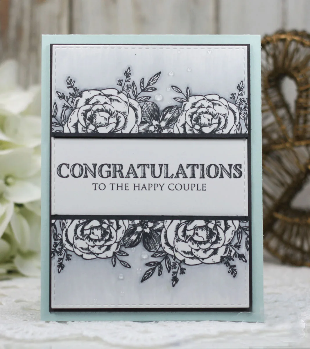 Happy wishes Transparent Clear Stamps for DIY Scrapbooking/Card Making/Kids Christmas Fun Decoration Supplies
