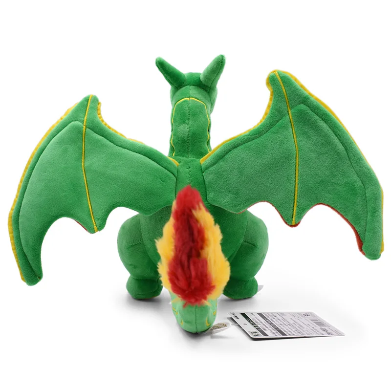 Япония Аниме Rayquaza Charizard центр мегаэволюция плюшевые игрушки pp чучело из хлопка животных Детская плюшевая кукла рождественские подарки