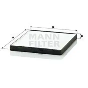 Фильтр салона Chevrolet Aveo/Kalos 1.2/1.4 02 MANN-FILTER CU2330