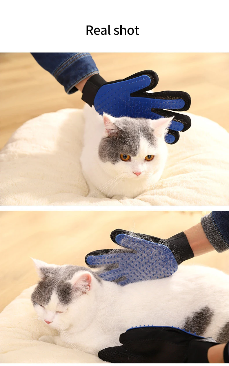 Lot De 2 Gants De Lavage Pour Animaux – Nettoyage Chien/chat, Taille Unique, Neuf