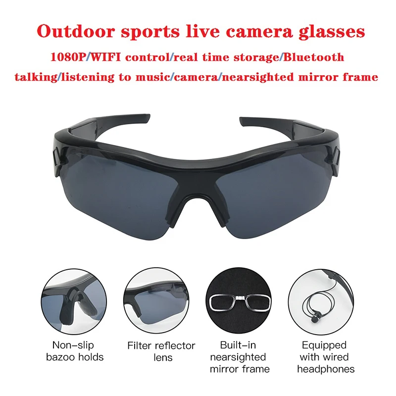 Spy Camera Glasses with Video Recording 1080P HD no hole in Pune at best  price by SPY INDIA HOME PRODUCTS - Justdial