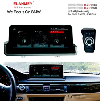 

Elanmey Car Multimedia For BMW 3 Series E90 E91 E92 E93 head unit Android 9.0 touch screen radio navigation GPS tape recorder