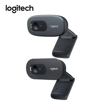 

Logitech C270 C270i 720P HD iPTV Webcam Built-in Microphone Computer PC Desktop USB Web Camera for Live Broadcast Video Calling