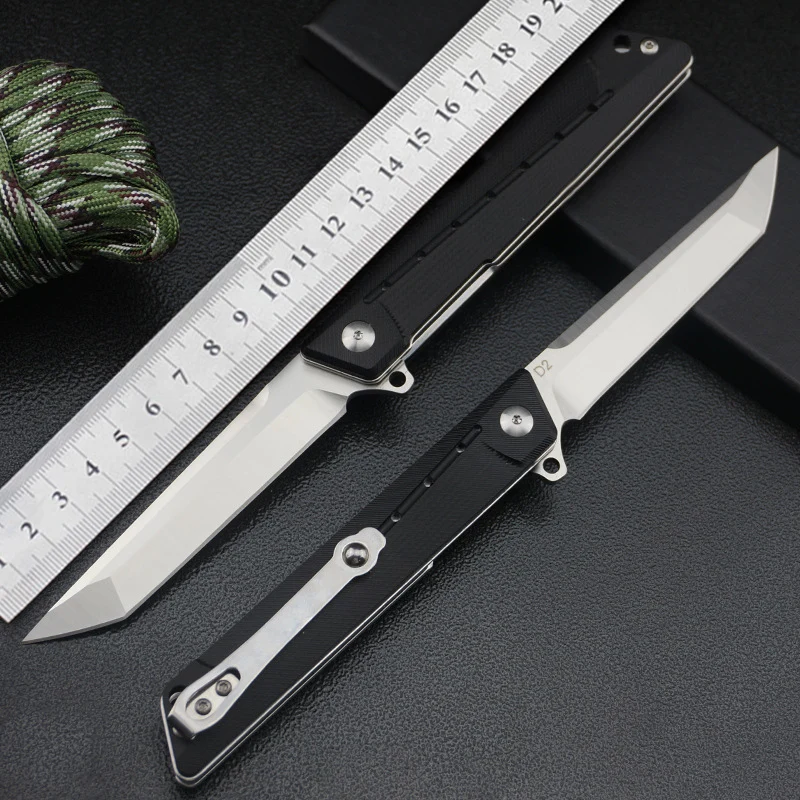 MK Tanto Флиппер складной нож D2 лезвие 59hrc G10 Ручка Открытый Самозащита нож для выживания Кемпинг Охота Тактический нож охотничий Многофункциональный инструмент