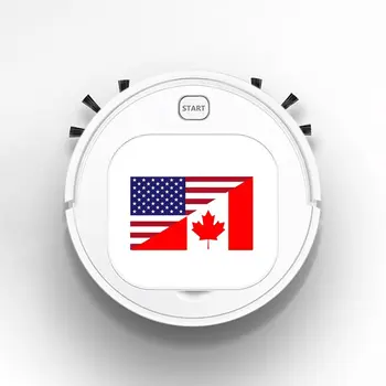 

Auto USB Sweeping 1800Pa Multifunction Smart Robot Vacuum Cleaner Dry Wet Vacuum Floor Cleaner Flag Usa Canada Funny