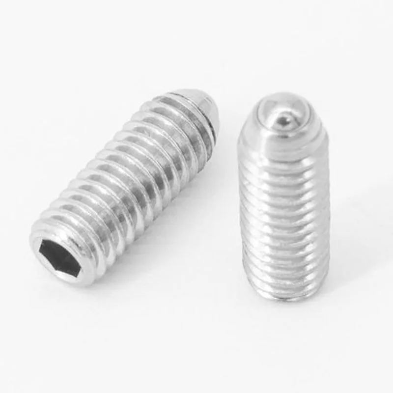 10pcs M5 Allen bead positioning screws hex socket ball head roll beads