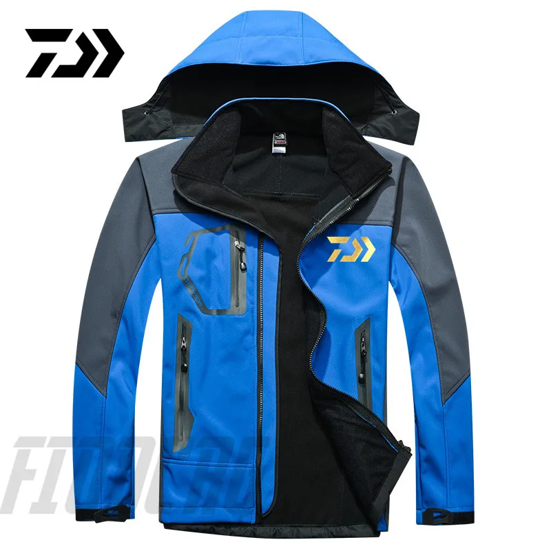 DAIWA DAWA Fishing Clothing Sets Men Breathable Outdoor Sports Windproof Waterproof Clothes Fishing Jacket Clothes Suit