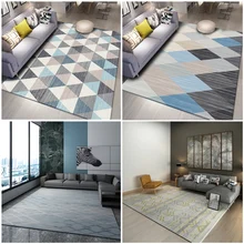 Ковер в Северной Европе, для гостиной, Европейский, простой, современный, для спальни, полный журнальный столик, одеяла, диван, прикроватные одеяла