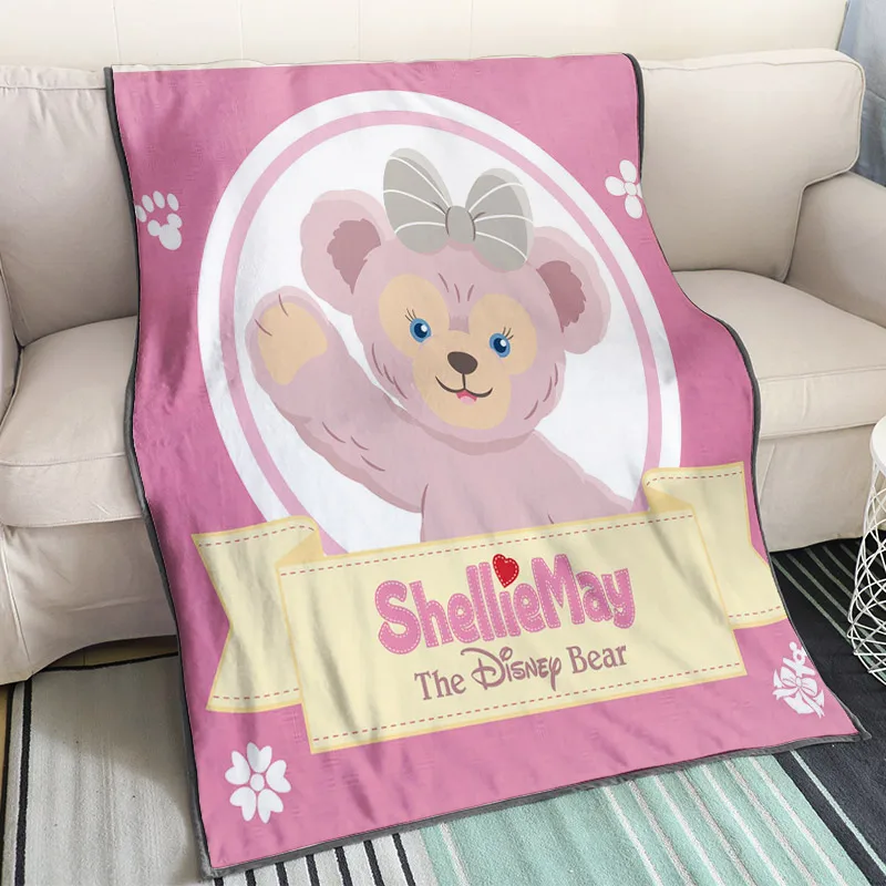 IVYYE Duffy Bear аниме индивидуальное одеяло плюшевое бархатное теплое украшение кровать для дома плед для дивана s унисекс подарки Новинка