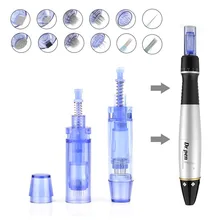 

100pcs Dr Pen A1 Needles, Electric Derma Pen Needle 9/ 12/ 36/ 42/ Nano Cartridges Bayonet For Ultima A1 Tattoo Micro Needles