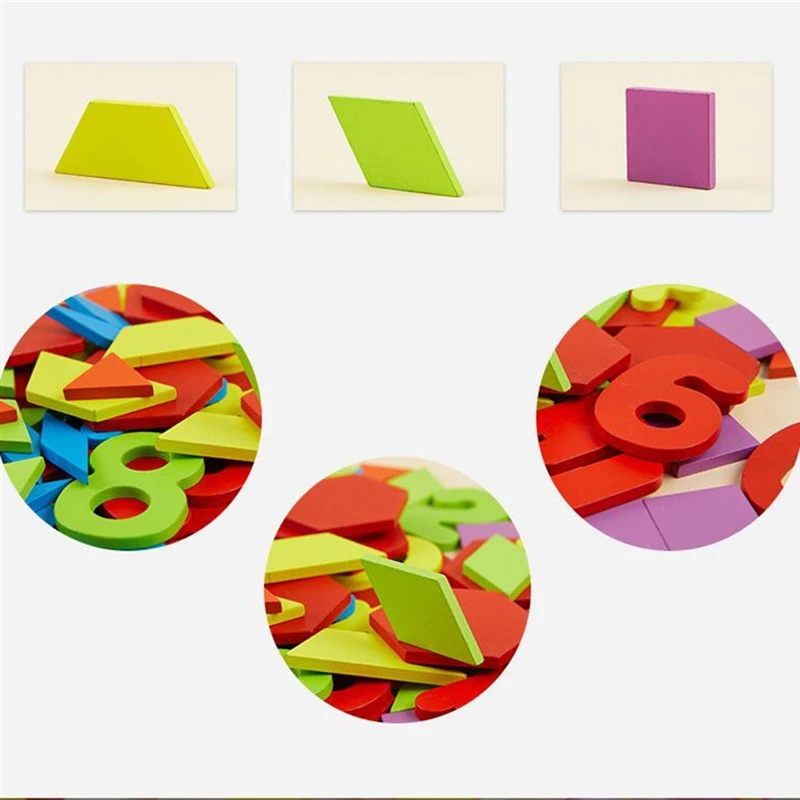 Деревянные пазлы, игрушки, паззл, доска, геометрическая форма, детская развивающая игрушка, головоломка, дерево, подарок для детей