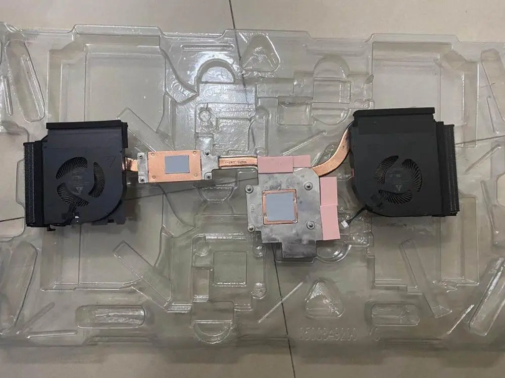 Laptop N19P CPU Cooling Fan Heatsink Assembly Radiator Cooler For Lenovo Thinkpad P53 02DM016 02DM017