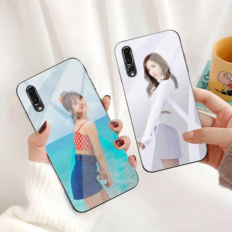 Twice Mina Kpop Phone Case Tempered Glass For Huawei P30 P20 P10 lite honor 7A 8X 9 10 mate 20 Pro | Мобильные телефоны и