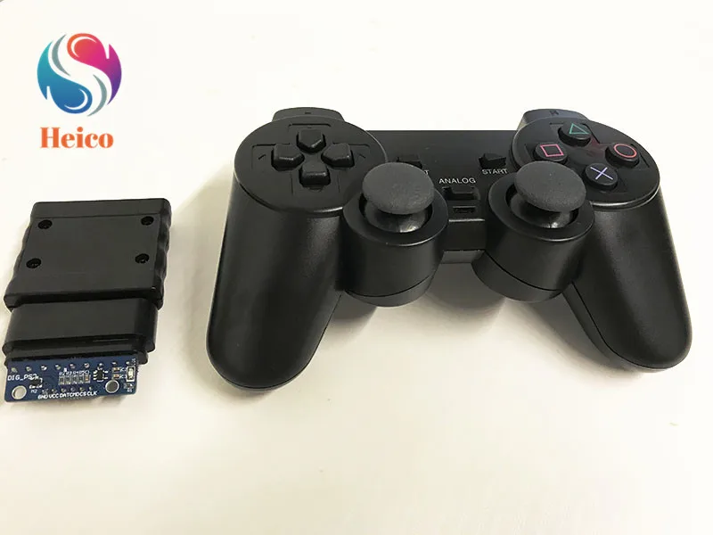 PS2 беспроводной пульт дистанционного управления ручка комплект приемник плата адаптера для робота рука умный танк, машина шасси DIY RC модель игрушки