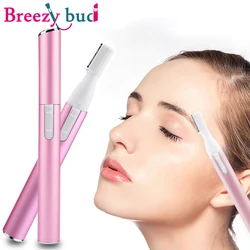 Electric Eyebrow Trimmer Portable  Mini Eye Brow Shaver Razor Automatic Shaving Instrument Hair Removal Blade Razor For Unisex