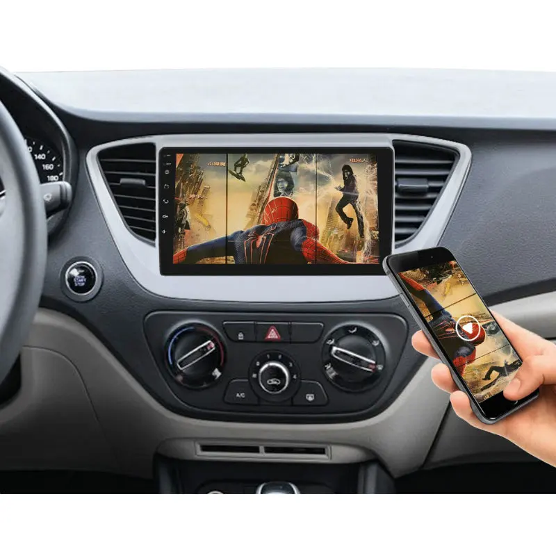 Автомагнитола Essgoo 2 din Android для hyundai Verna- Автомагнитола Центральная мультимидия видеоплеер Авто Стерео gps навигация