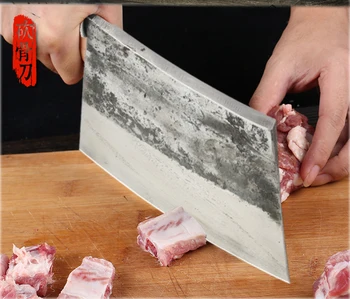 

Kitchen Chopping Bone Knife Meat Cleaver Handmade Vegetable Knives kitchenware Traditonal cutlery