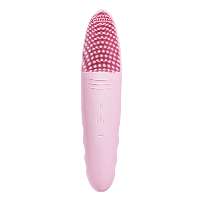 

Electric Silicone Cleansing Instrument Wireless Charging Phototherapy Skin Ion Introducer Ultrasonic Pore Cleaner