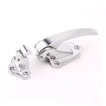 

Zinc Alloy Door Handle Lock Spring Loaded Pull Handle Latch For Oven Refrigerator Freezer Door Handle