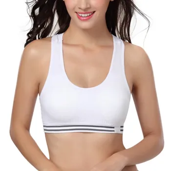 

New Arrival Sports Bra Women Push Up Bra Fitness Top Training Running Padded Active Wear Gym Quick Dry Vest Sport Underwear Tops