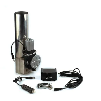 

Wholesale universal 3.0 inch straight exhaust cutout stainless steel electric exhaust cut out with remote control