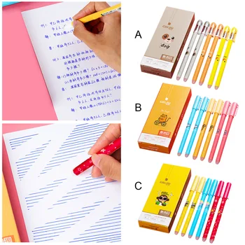

12PCS Fashion Cute 0.5mm Friction Erasable Gel Ink Pens for Kids Adults Gifts School Office Stationery Supplies