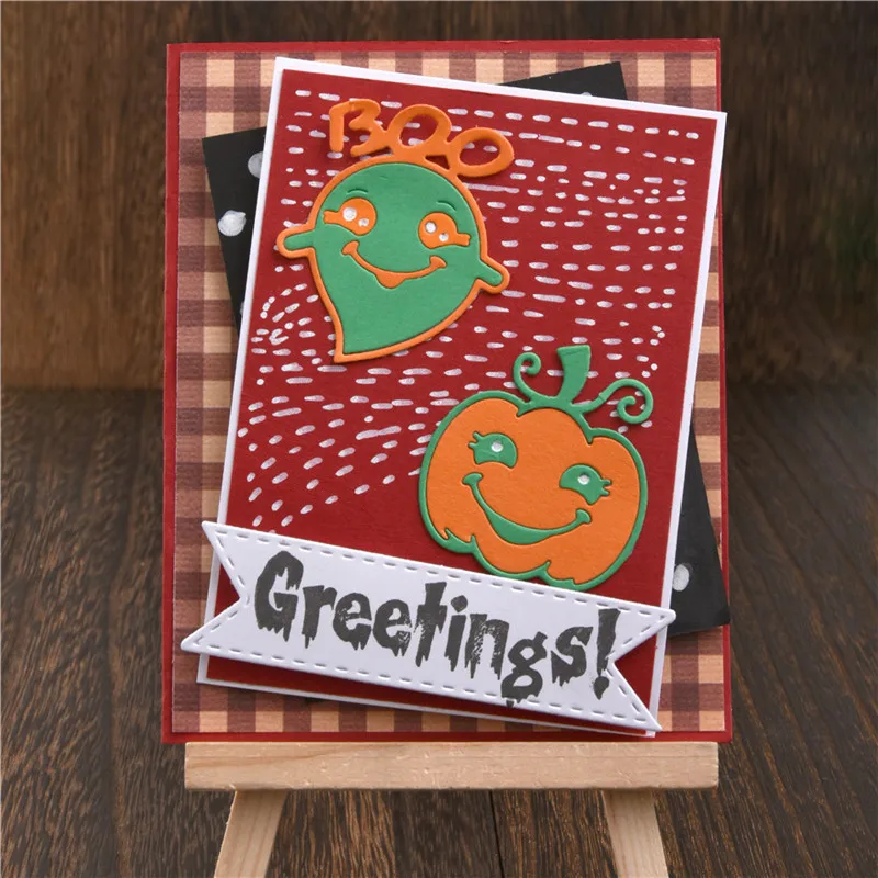 

DiyArts Halloween Metal Dies Animal Bat Cutting Dies Scrapbooking Arts Halloween Decoration Card Making Album Embossing Die Cut