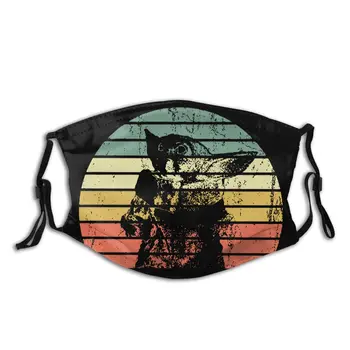 

Star Wars Baby Yoda Non-Disposable Face Mask Anti Bacterial Dustproof Protection Cover Respirator Muffle Mask with Filters
