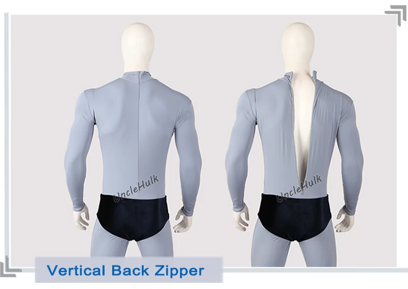 Batman-1966-Grey-Cosplay-Costume-Set-Bodysuit-Briefs-and-Cloak-UncleHulk-24