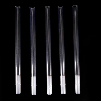 

10PCS 30x2cm Plastic Balloon Tubes Sticks Transparent Base Accessories for Column Balloon Connecting Rod No Base Stand
