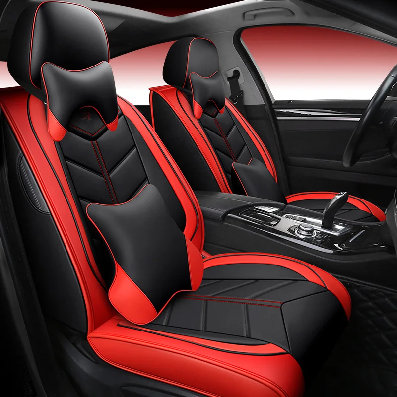 Кожаные универсальные автомобильные Чехлы kalaisike для Kia все модели ceed soul sportage sorento