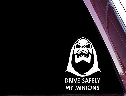Skeletor Is Love-высококачественная Точная виниловая наклейка/наклейка(Не напечатанная