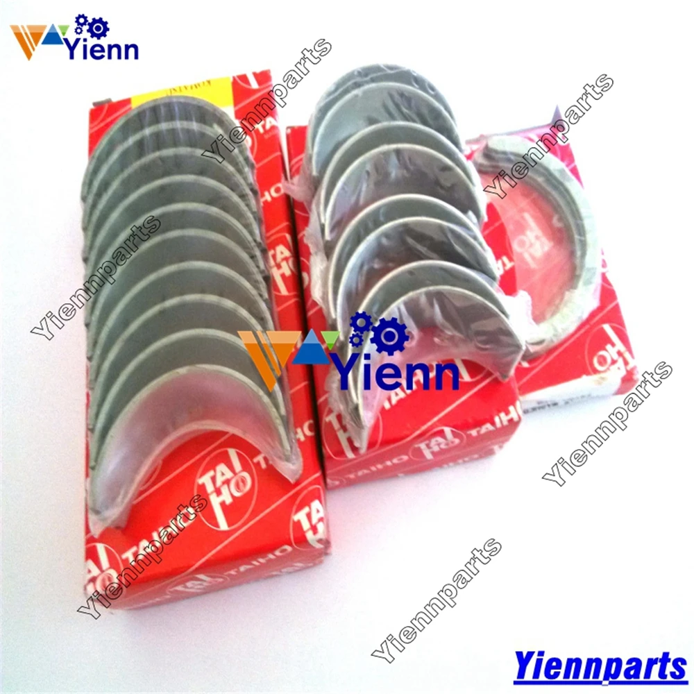 

For Yanmar 3TNV82 Main And Conrod Bearing Set For DX27Z DX30Z Daewoo Excavator EF220Q EF227 Engine Repair Parts